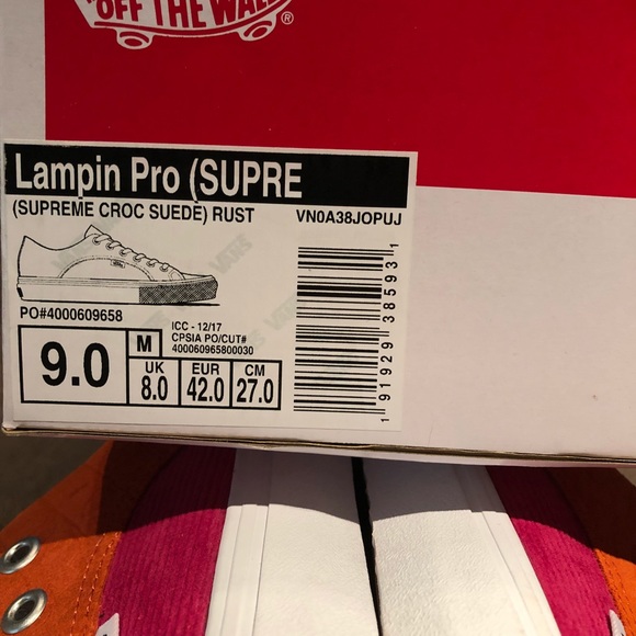 Supreme x Vans Lampin Pro - Picture 3 of 3